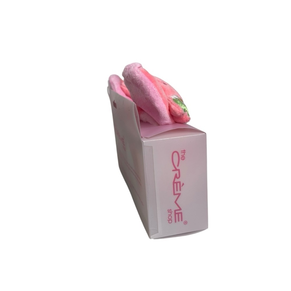 The Crème Shop 3D Teddy Headband Plushie Spa Headband Pink Strawberry Cow - Picture 5 of 5